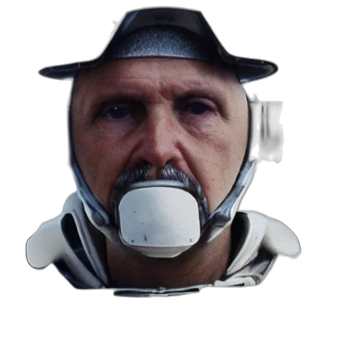mask, face, robot, hat transparent PNG cut-out