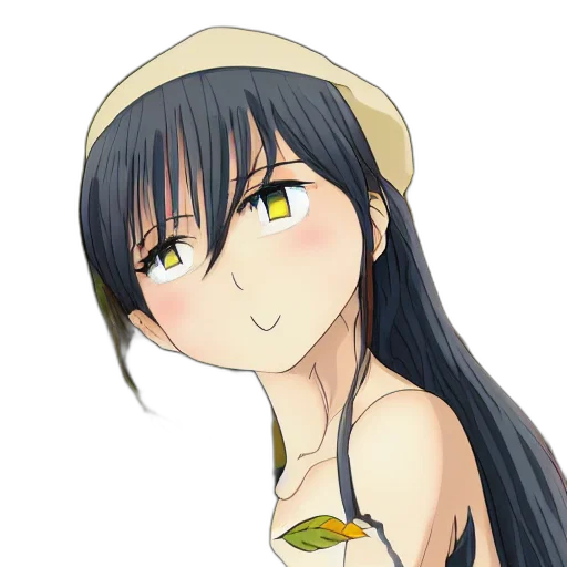 hat, face, staff, dress transparent PNG cut-out