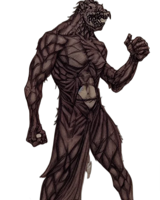 creature, animal, mask, staff transparent PNG cut-out