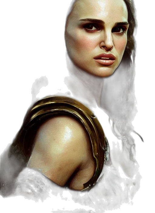face, fantasy art, photorealistic, concept art transparent PNG cut-out