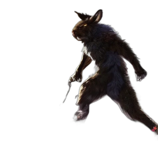 animal, staff, creature, weapon transparent PNG cut-out