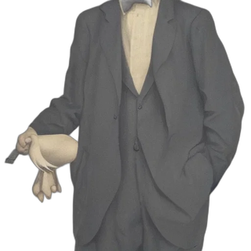 staff, mask, jacket, hat transparent PNG cut-out