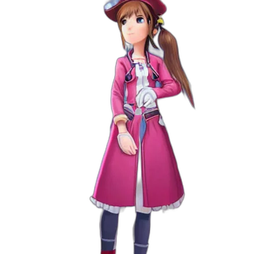 staff, jacket, dress, hat transparent PNG cut-out