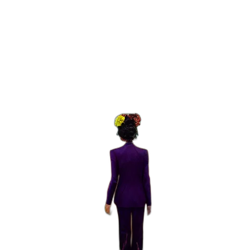 dress, staff, jacket, robot transparent PNG cut-out