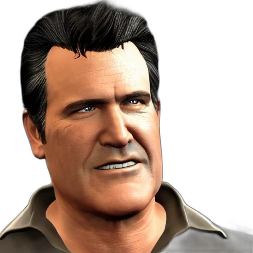 face, 3d render, photorealistic, cartoon transparent PNG cut-out