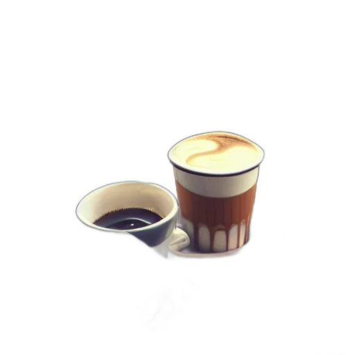 food, 3d render, photorealistic, pixel art transparent PNG cut-out