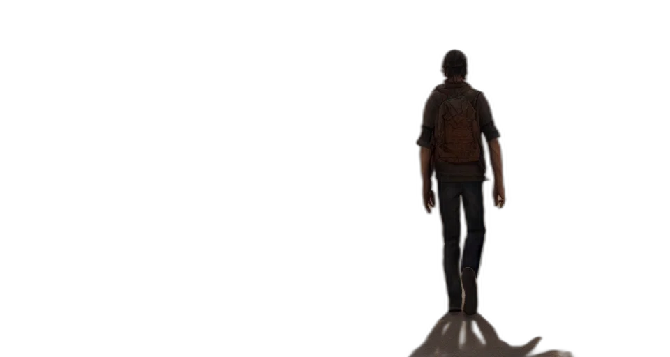 robot, staff, jacket, 3d render transparent PNG cut-out