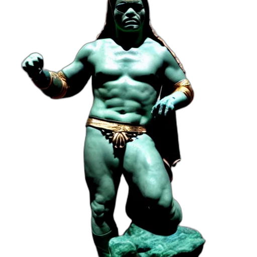 3d render, concept art, comic book art, fantasy art transparent PNG cut-out