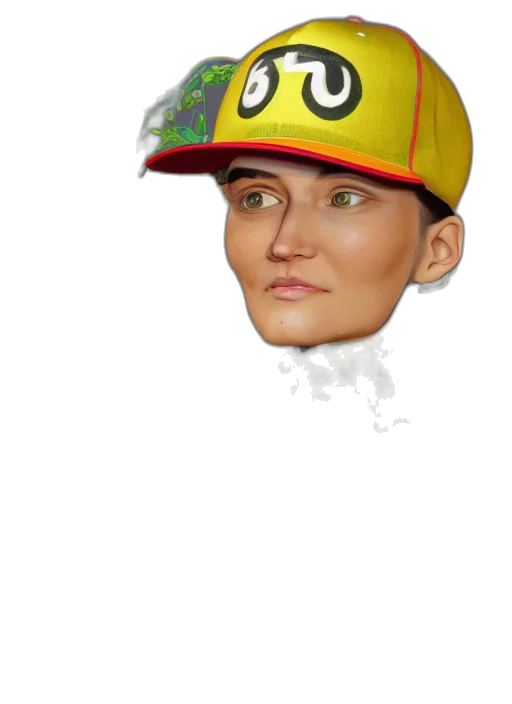 face, hat, mask, creature transparent PNG cut-out