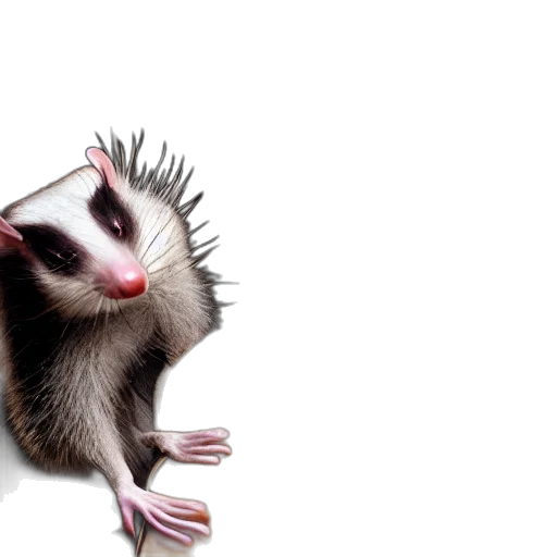 animal, creature, staff, hair transparent PNG cut-out