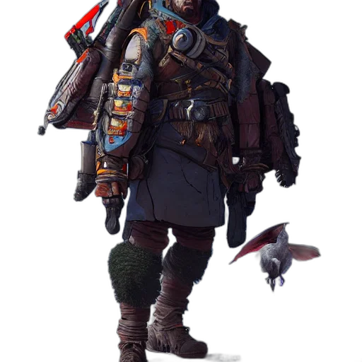 staff, weapon, robot, concept art transparent PNG cut-out