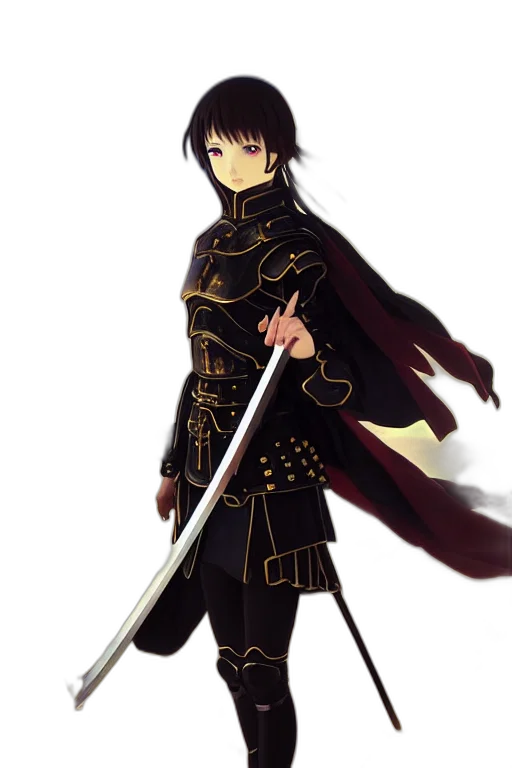 sword, staff, weapon, fantasy art transparent PNG cut-out