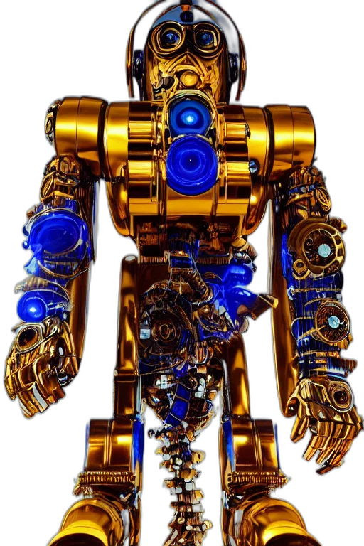 robot, jewelry, weapon, staff transparent PNG cut-out