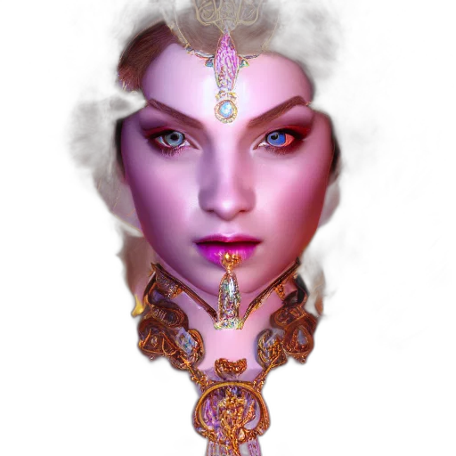 jewelry, face, staff, crown transparent PNG cut-out