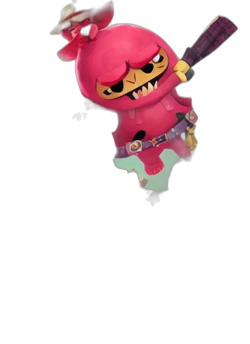 staff, weapon, mask, creature transparent PNG cut-out