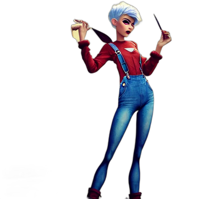 staff, jacket, weapon, hat transparent PNG cut-out