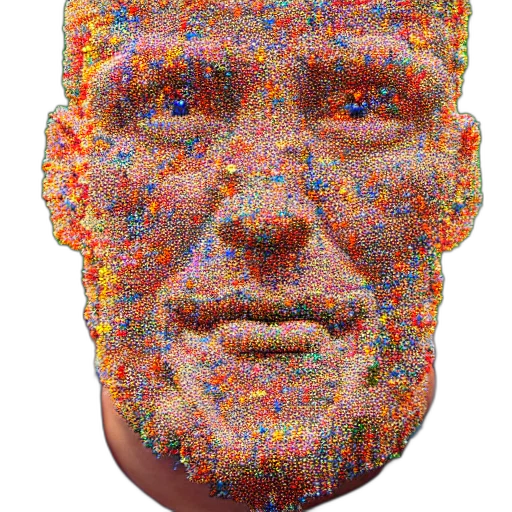 face, mask, hat, creature transparent PNG cut-out