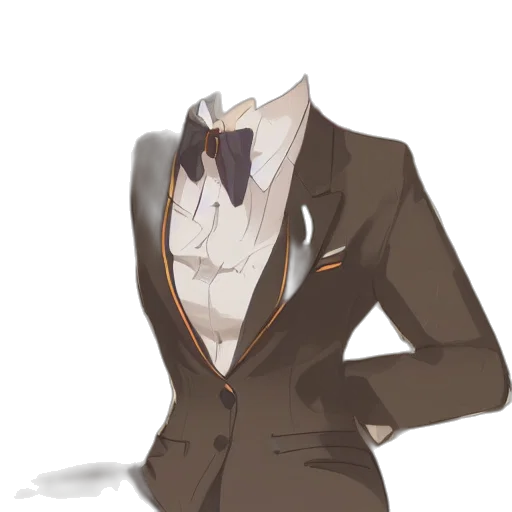 jacket, staff, dress, crown transparent PNG cut-out
