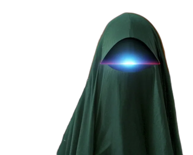 mask, dress, face, jacket transparent PNG cut-out