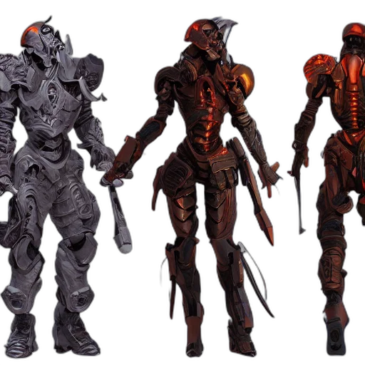 concept art, 3d render, year, summary transparent PNG cut-out