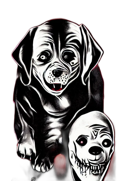 mask, animal, creature, concept art transparent PNG cut-out