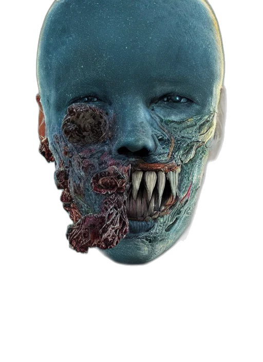 mask, face, creature, robot transparent PNG cut-out