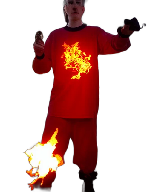 staff, jacket, weapon, dragon transparent PNG cut-out