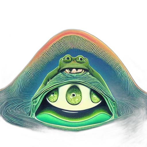 hat, mask, face, creature transparent PNG cut-out