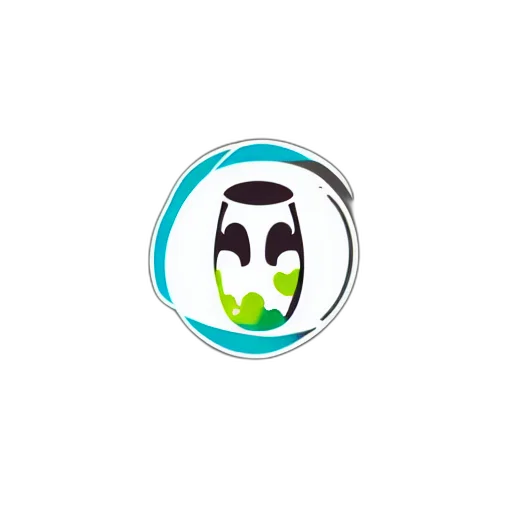 mask, staff, green, modern transparent PNG cut-out