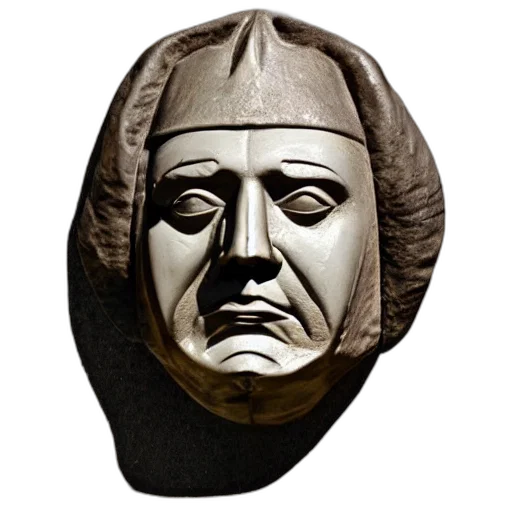 mask, face, crown, staff transparent PNG cut-out