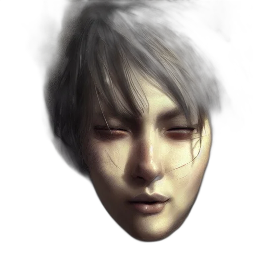 face, mask, creature, robot transparent PNG cut-out