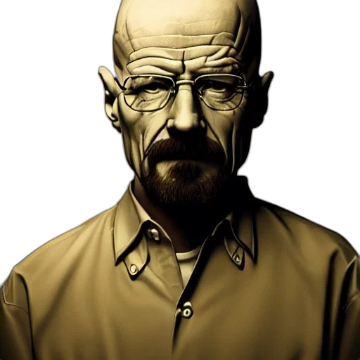 face, jacket, staff, photorealistic transparent PNG cut-out