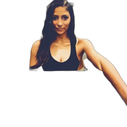 dress, hair, creature, weapon transparent PNG cut-out