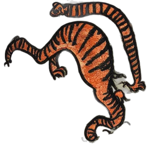 dragon, animal, creature, staff transparent PNG cut-out