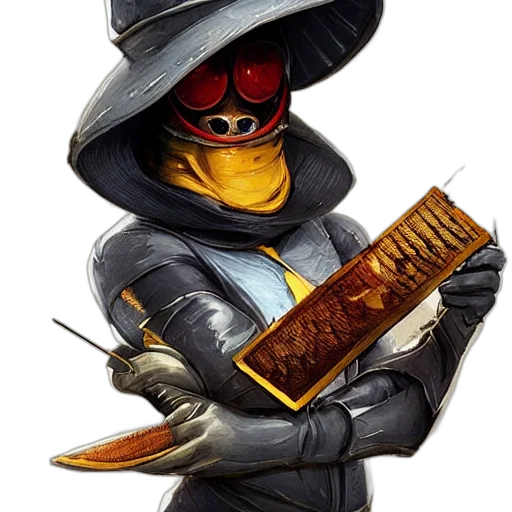 staff, hat, mask, jacket transparent PNG cut-out