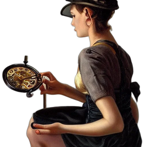 jewelry, hat, food, staff transparent PNG cut-out