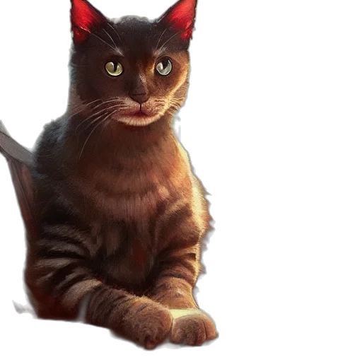 staff, animal, creature, photorealistic transparent PNG cut-out