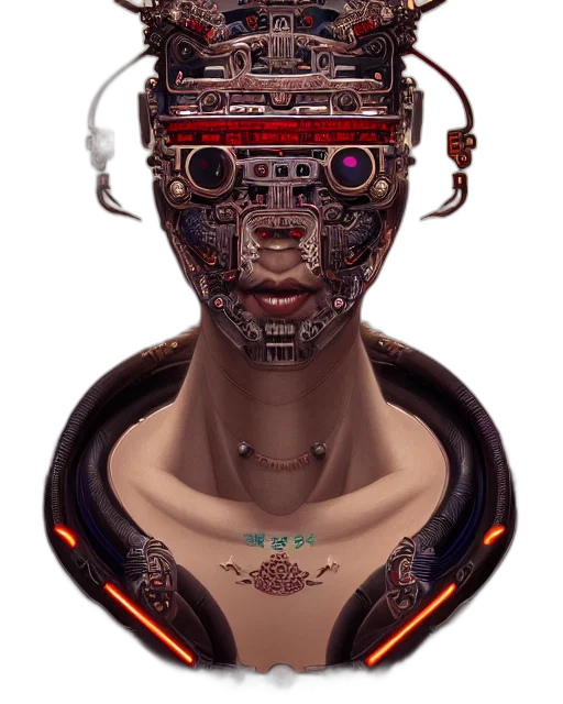 robot, mask, face, creature transparent PNG cut-out