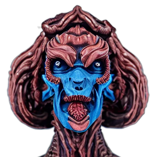 mask, face, creature, staff transparent PNG cut-out