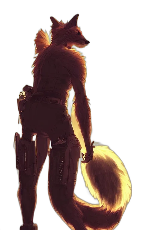 staff, jacket, animal, weapon transparent PNG cut-out