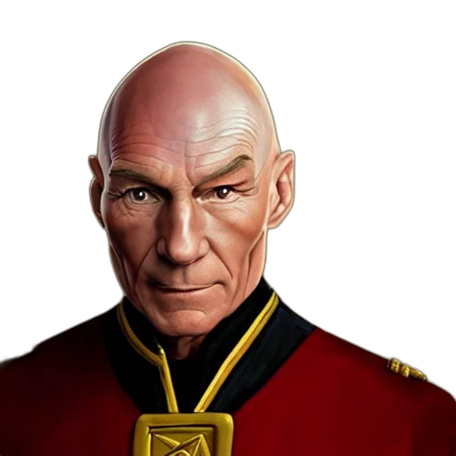 face, staff, photorealistic, comic book art transparent PNG cut-out