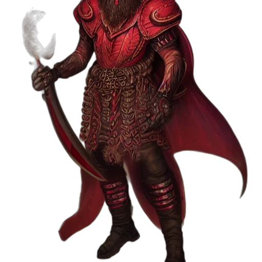 dragon, staff, sword, mask transparent PNG cut-out