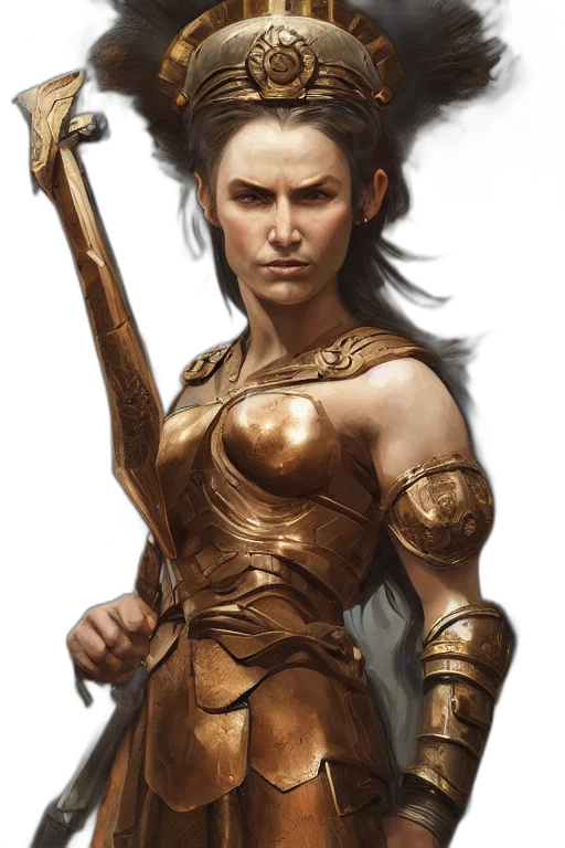 sword, staff, weapon, fantasy art transparent PNG cut-out