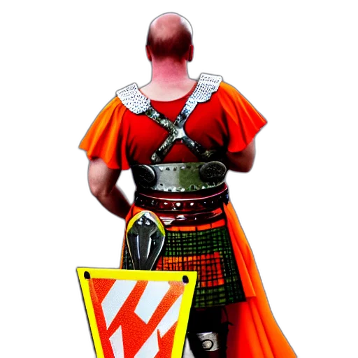 crown, staff, sword, dress transparent PNG cut-out