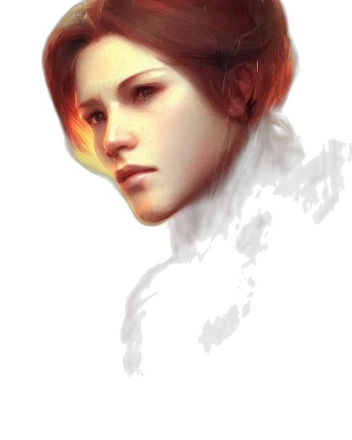 face, crown, mask, hair transparent PNG cut-out