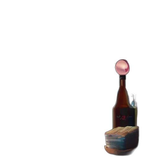 bottle, weapon, staff, jewelry transparent PNG cut-out