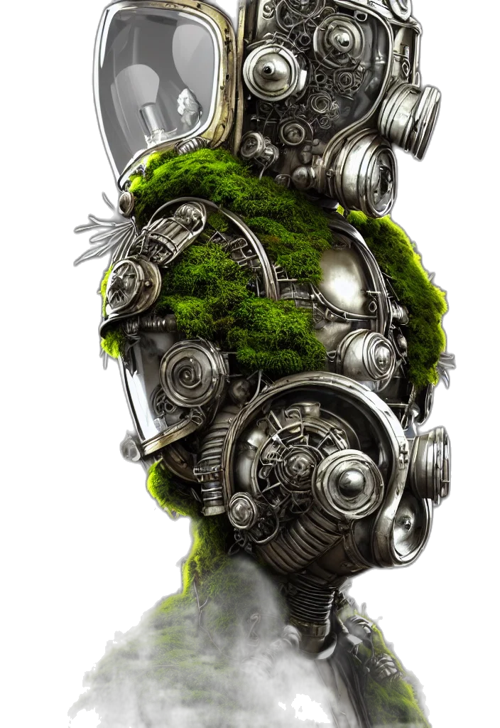 robot, mask, face, car transparent PNG cut-out