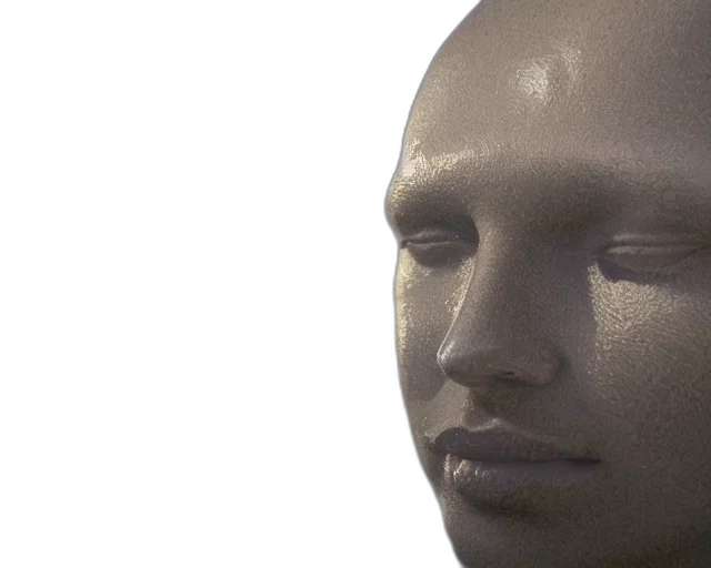 face, mask, robot, creature transparent PNG cut-out