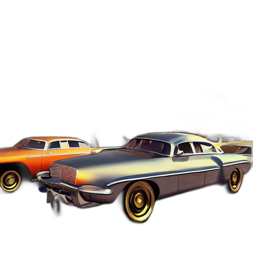 car, concept art, 3d render, photorealistic transparent PNG cut-out