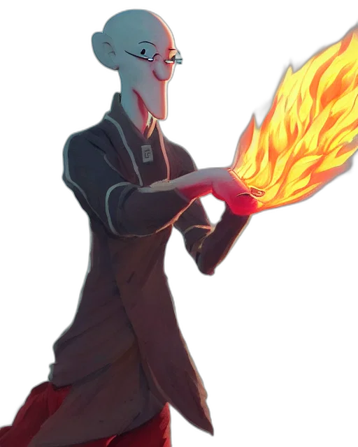 staff, mask, jacket, weapon transparent PNG cut-out